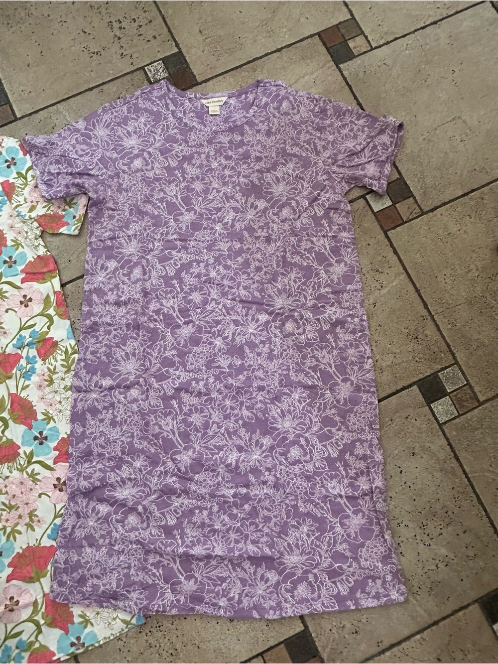 NWT Vera Bradley women 100% cotton sleep dress 2 pack - Picture 6 of 14